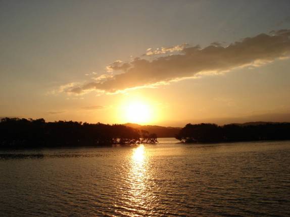 Pôr-do-sol na Ilha do Cardoso - SP